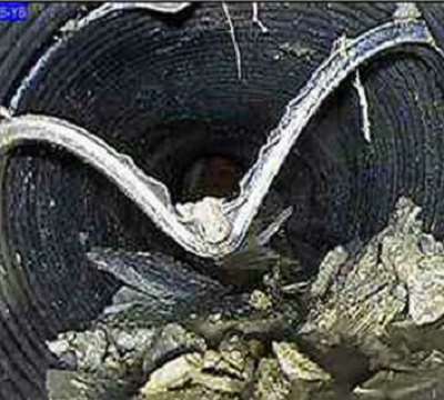 北塔排水管道变形塌陷的非开挖修复方法